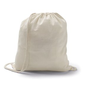 92456 - Sacola tipo mochila em algodão 