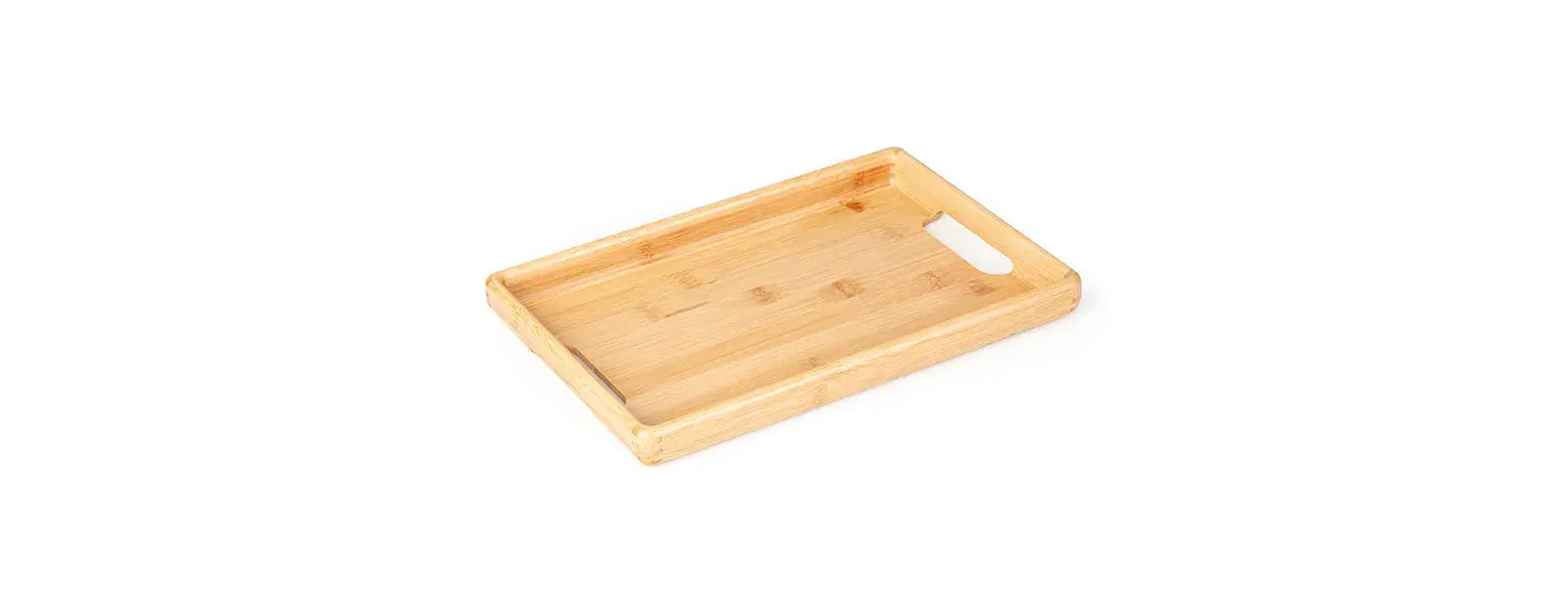 BANDEJA EM BAMBU PARA SERVIR - 32X22X3CM