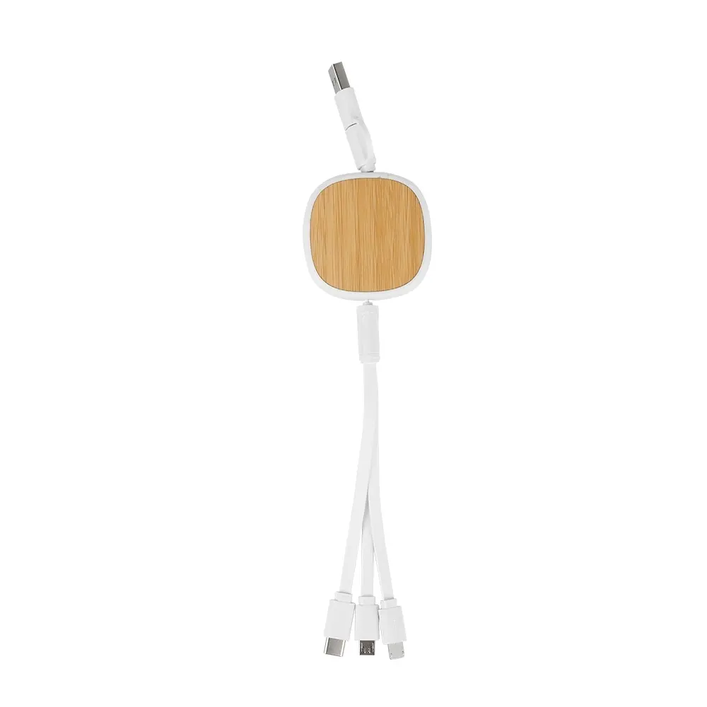 CABO USB RETRÁTIL 3 EM 1