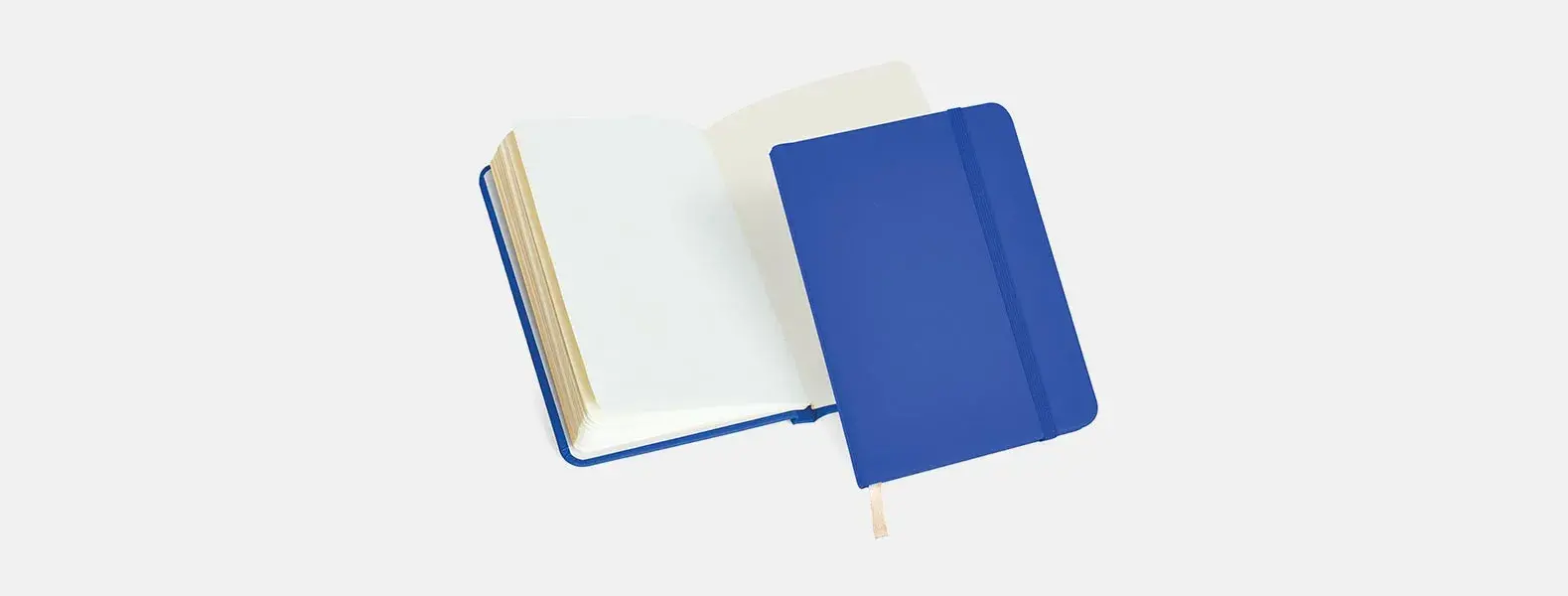 CADERNETA P/ ANOTAÇÕES 17X12 CM - AZUL - 80 FOLHAS