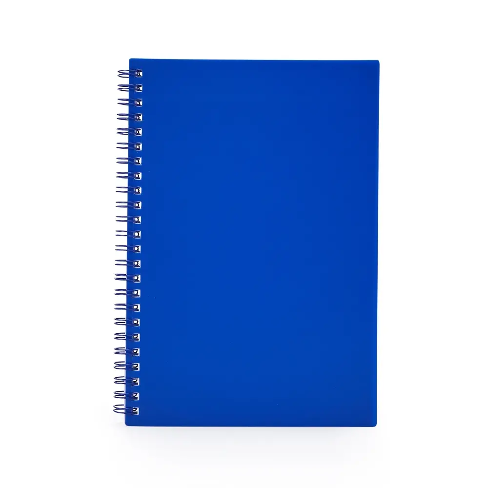 CADERNO A5 PLÁSTICO