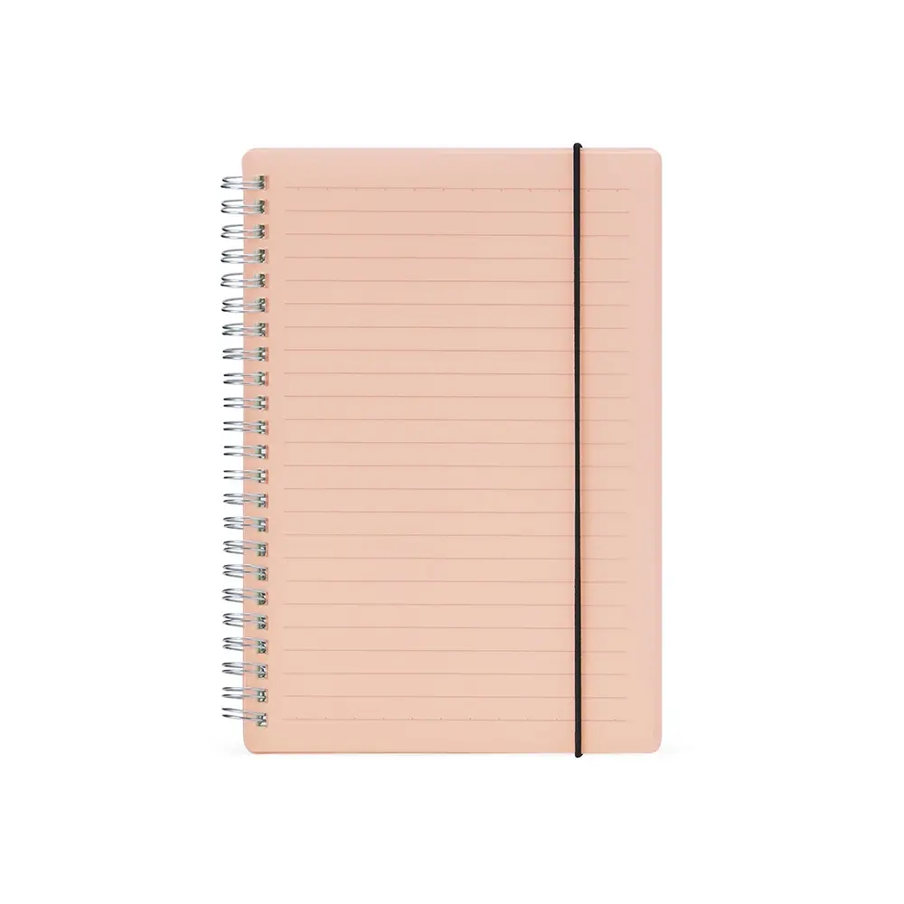 CADERNO COM CAPA PLÁSTICA