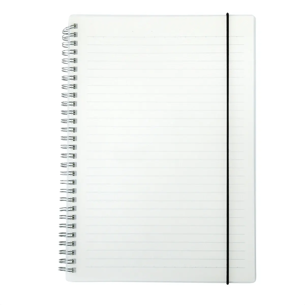 CADERNO COM CAPA PLÁSTICA