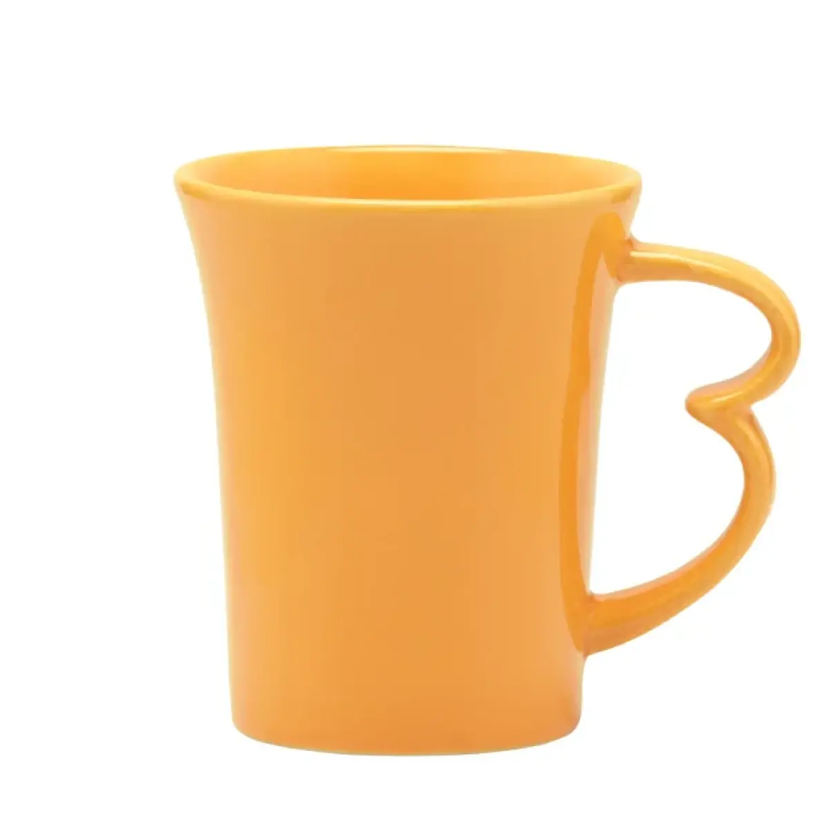 Caneca Easy colorida laranja