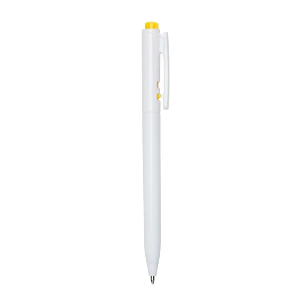 CANETA PLÁSTICA LEITOSO