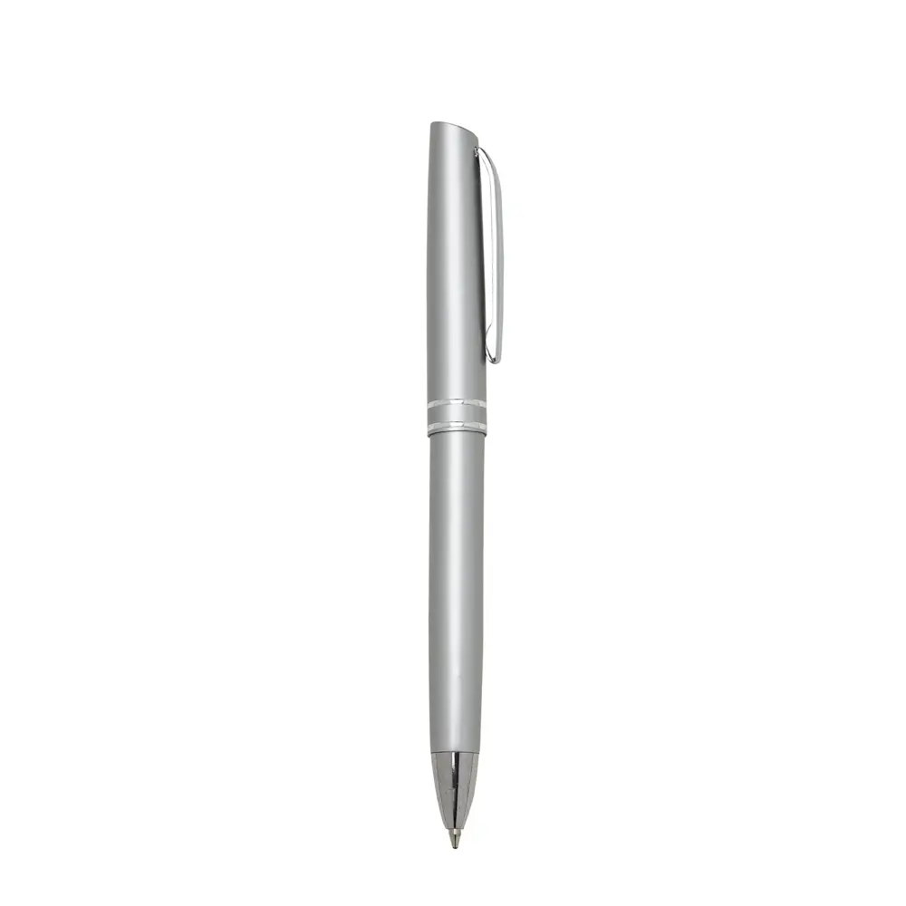 CANETA SEMI - METAL C/ 2 ANEIS 