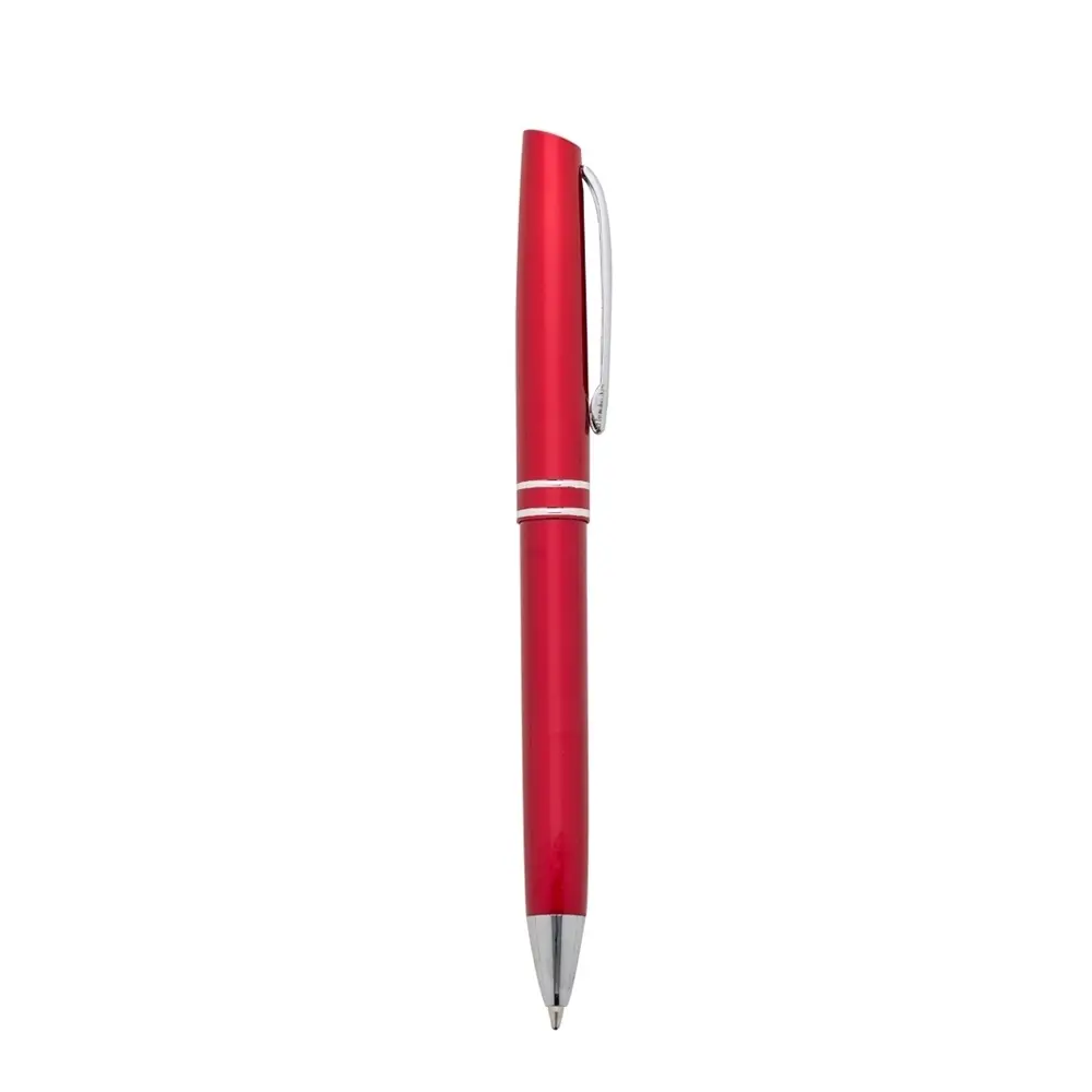 CANETA SEMI - METAL C/ 2 ANEIS 