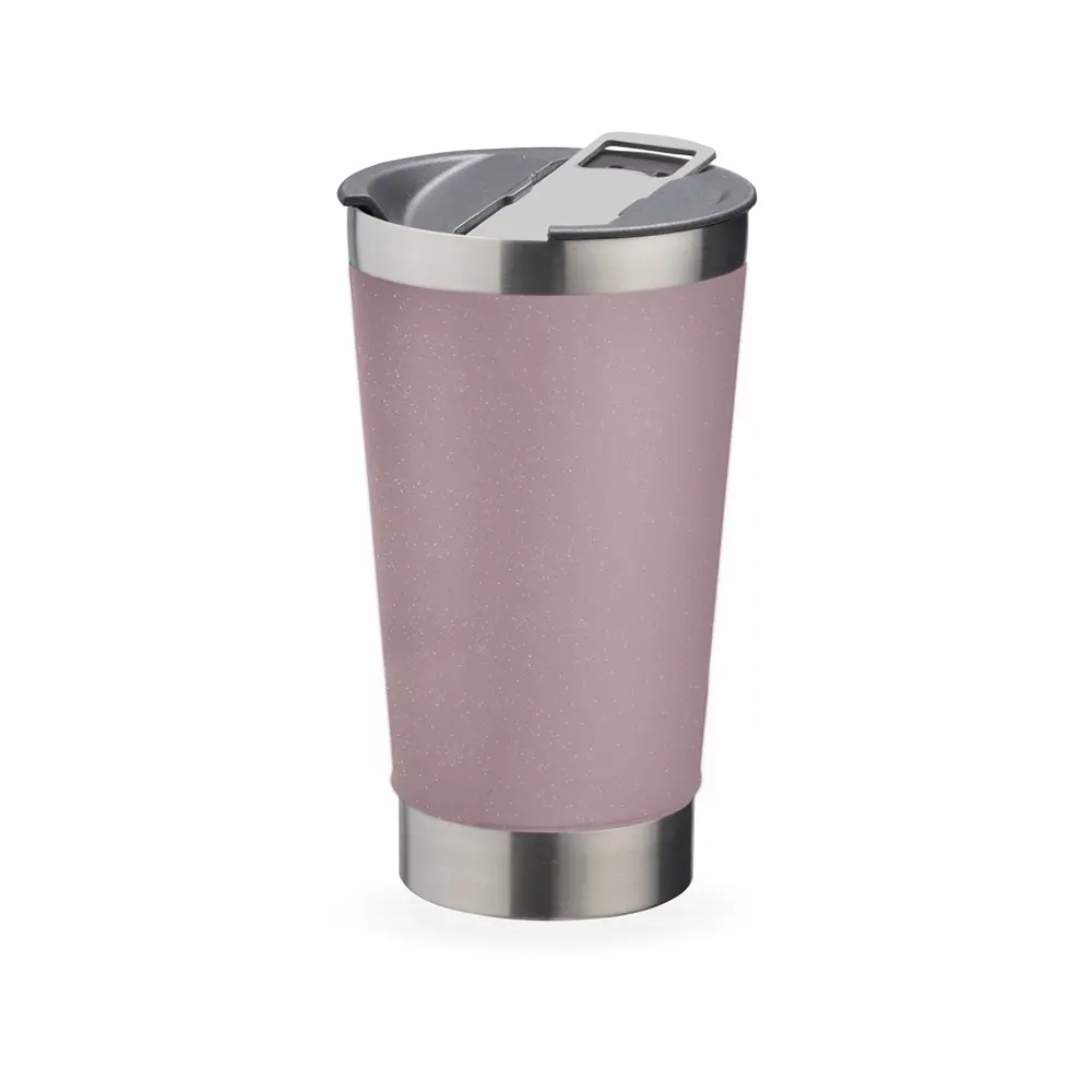 COPO TÉRMICO 500ML *LISO C/ ABRIDOR