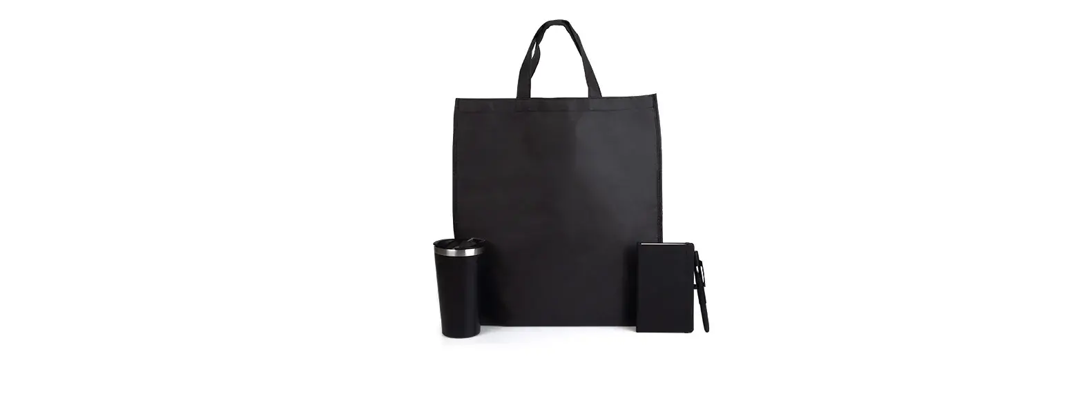 KIT SACOLA COM ACESSÓRIOS - 4 PÇS