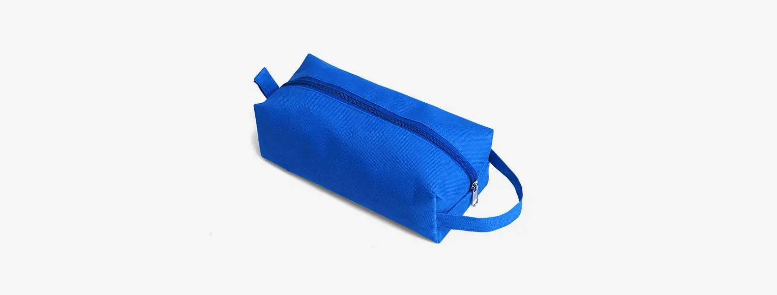 NECESSAIRE EM NYLON 600 COM ALÇA - AZUL