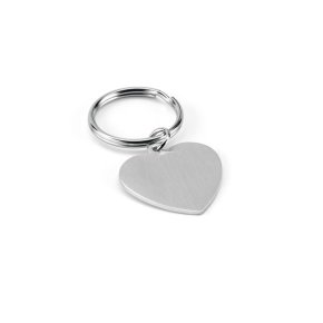 93159 - Chaveiro de alumínio em formato de coração