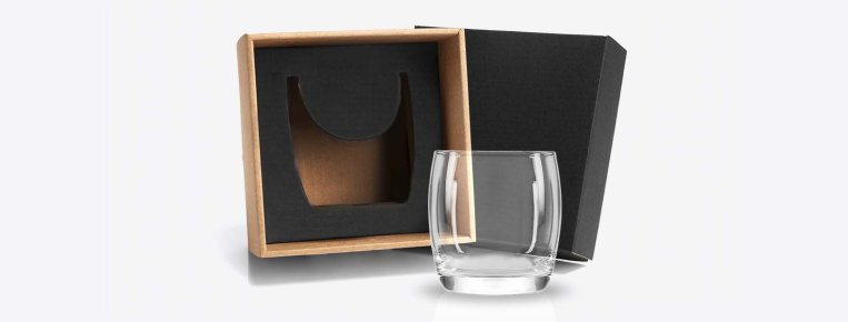  VI-40501 - Copo De Vidro Para Whisky / Drink - 330 Ml